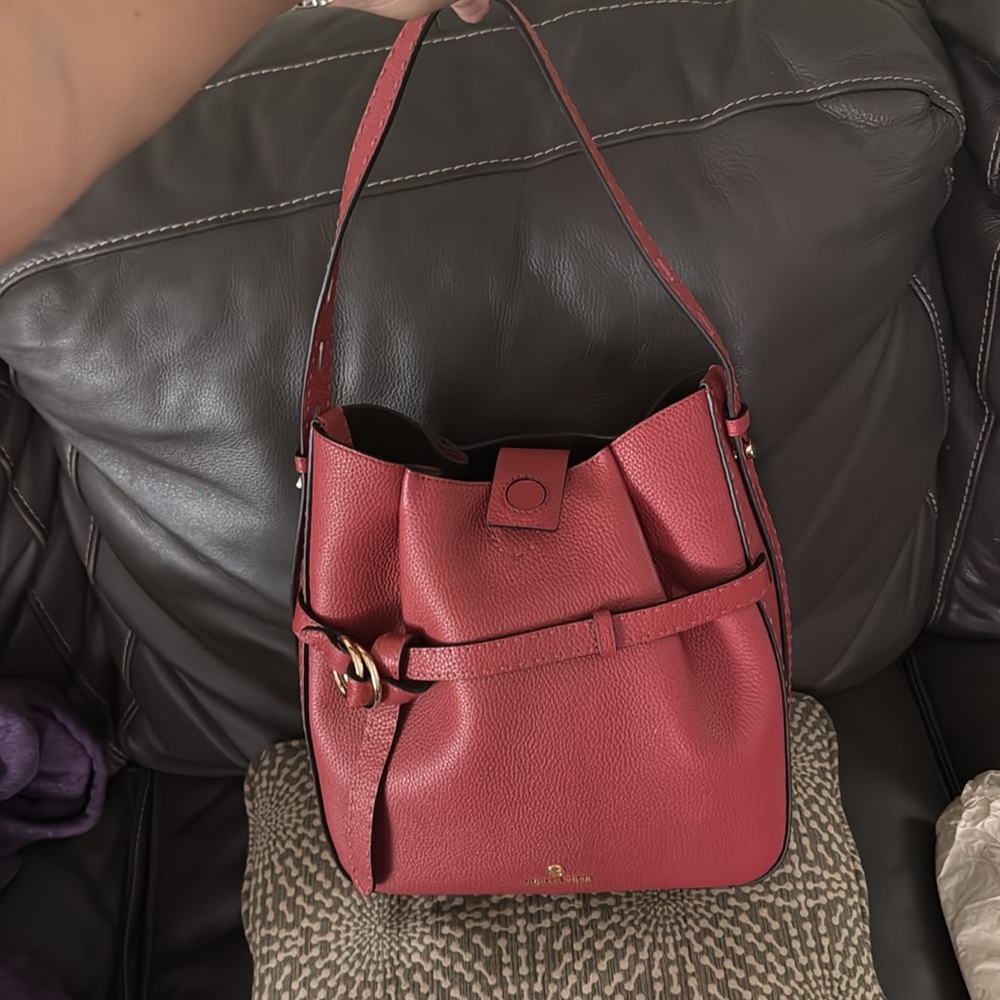 Michael Kors purse / shoulder bag - beautiful wine color